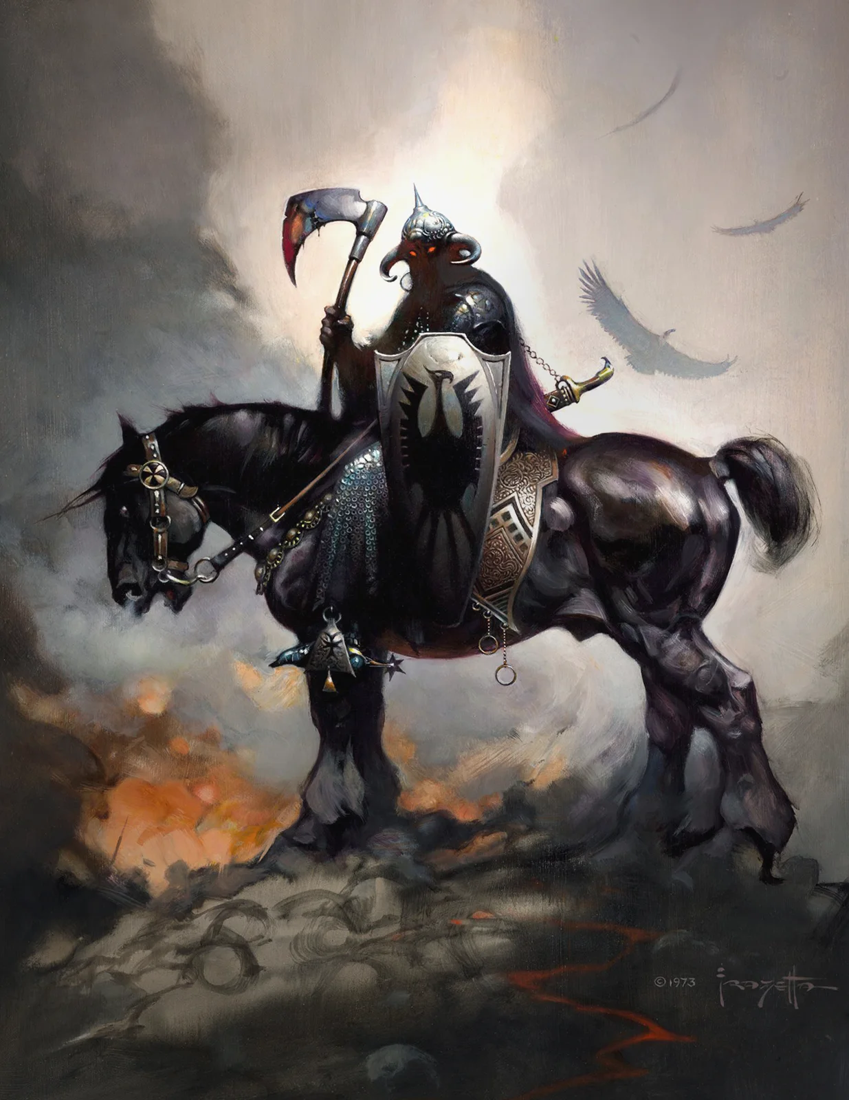 Death Dealer I — Frank Frazetta