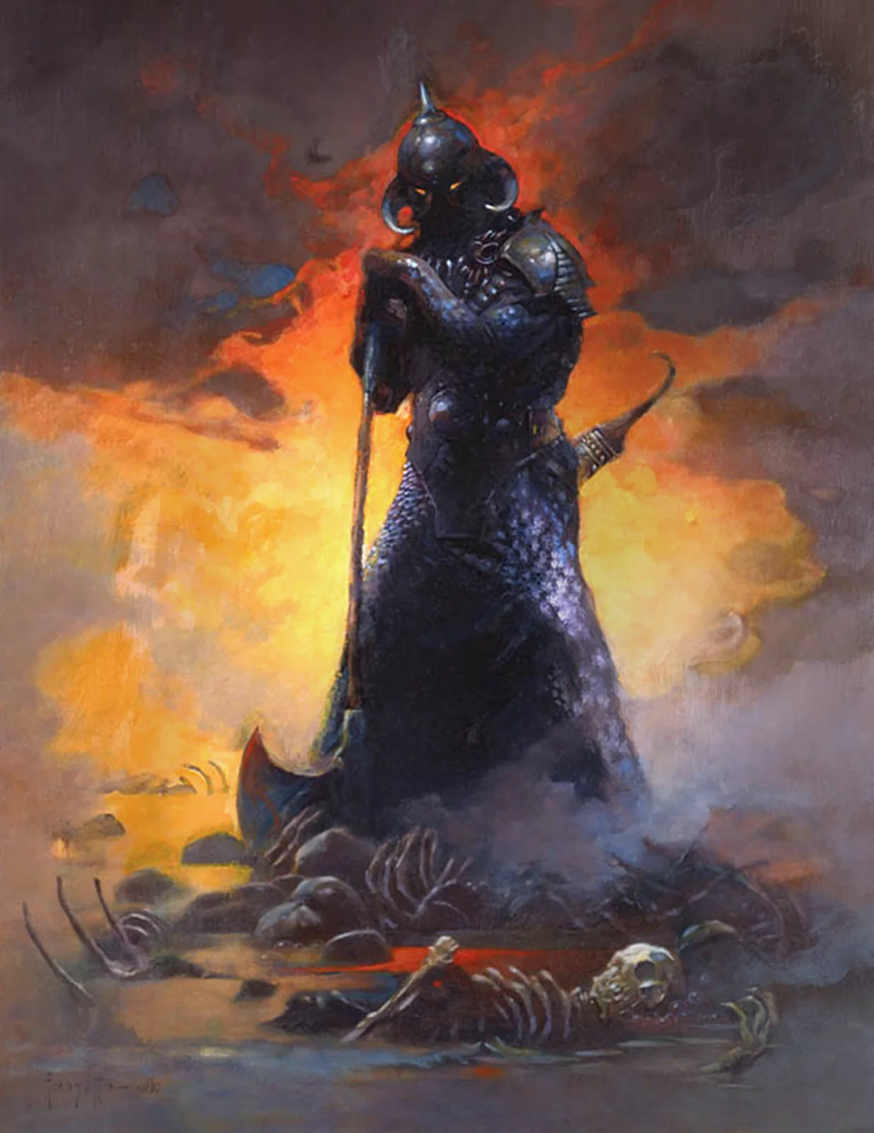 Death Dealer III Revised — Frank Frazetta