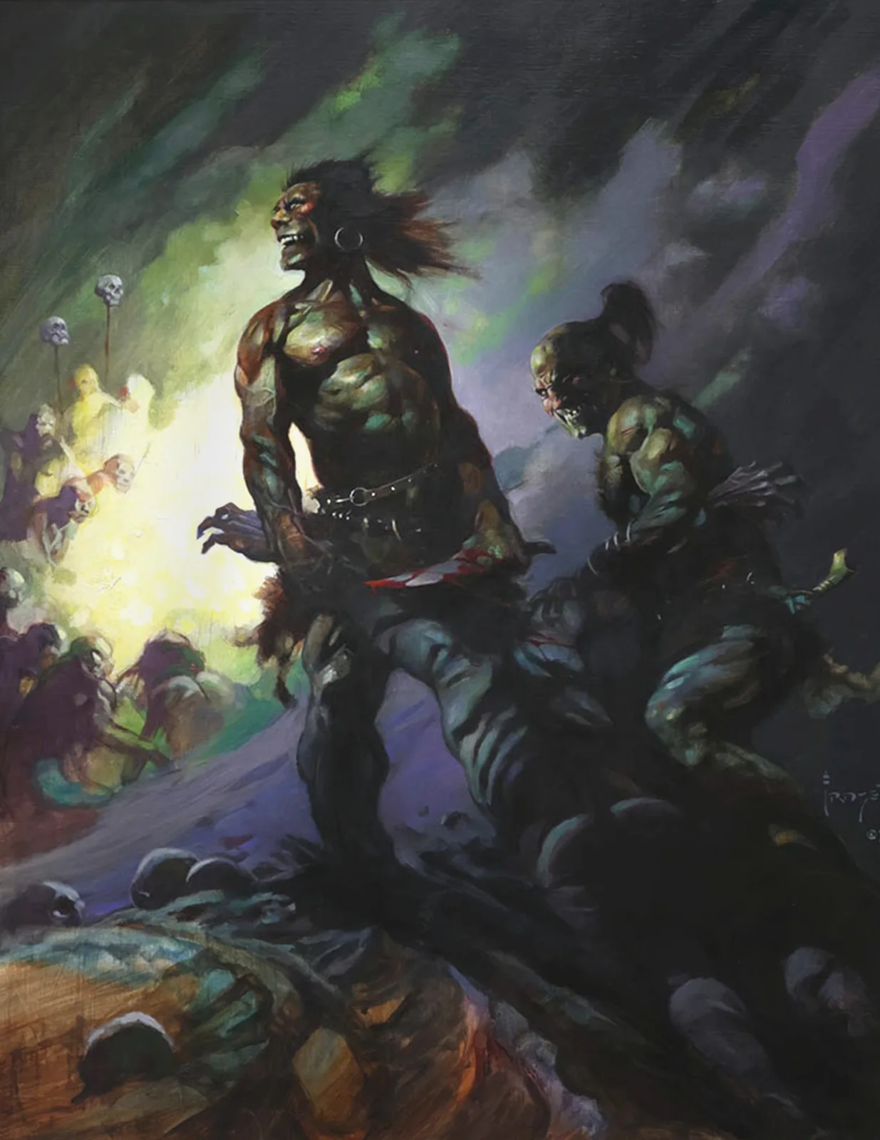 Flesh Eaters — Frank Frazetta