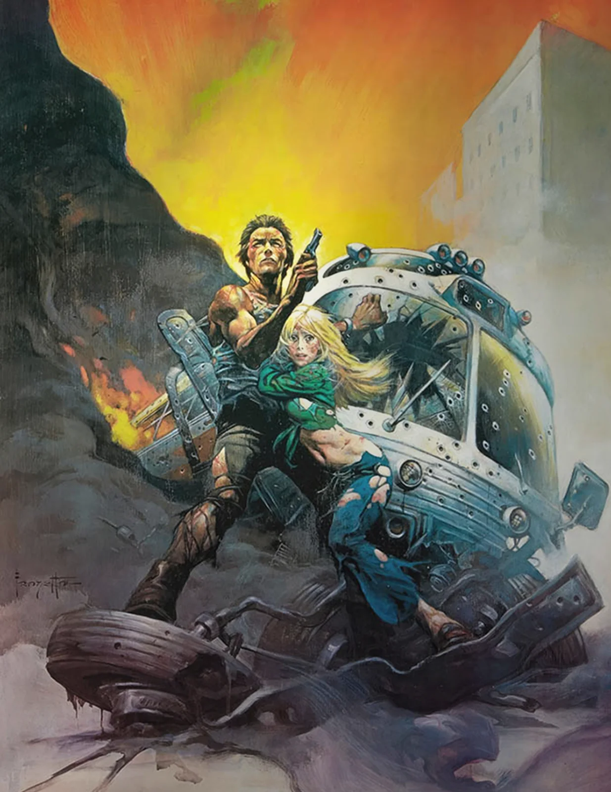 The Gauntlet — Frank Frazetta