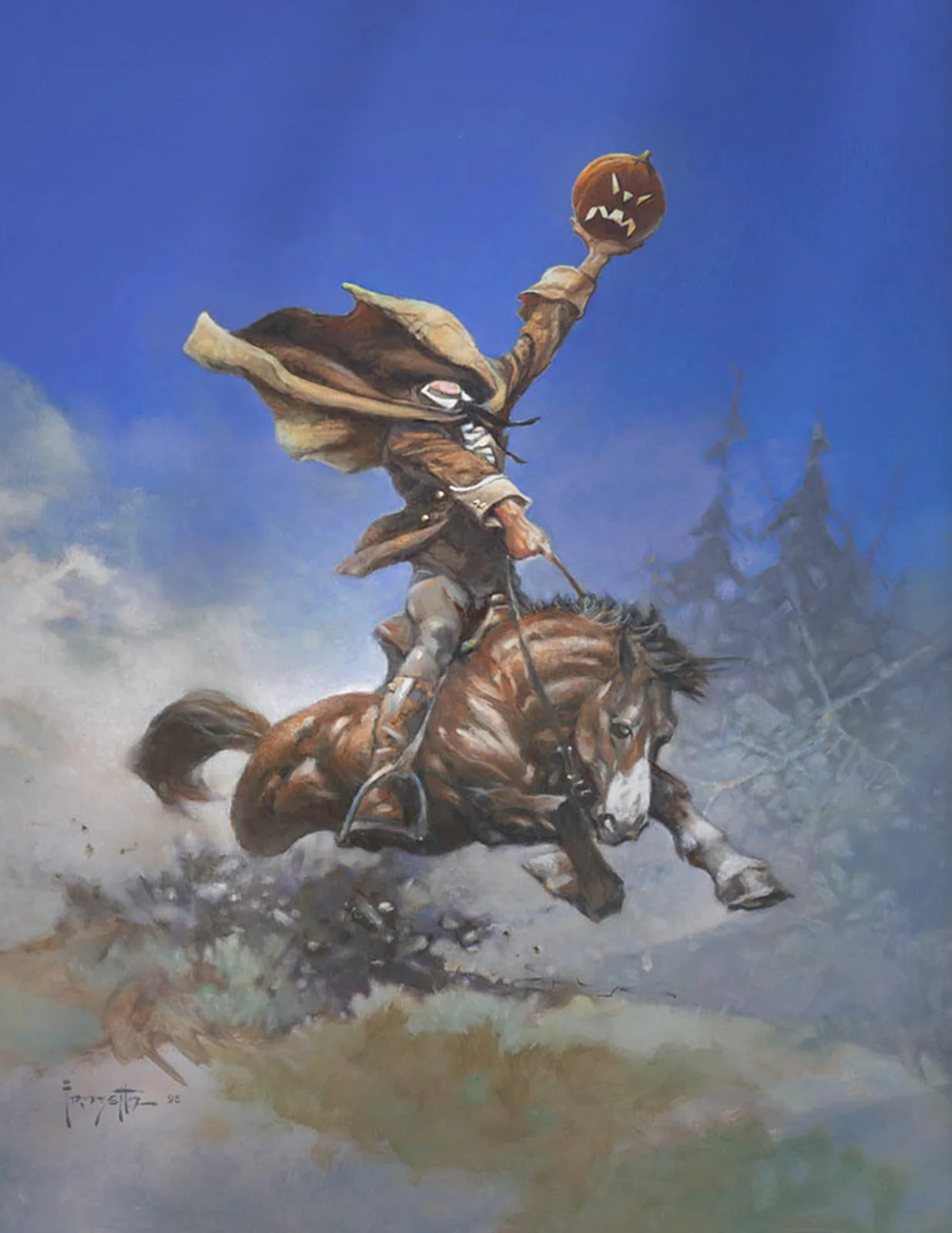 Headless Horseman I — Frank Frazetta