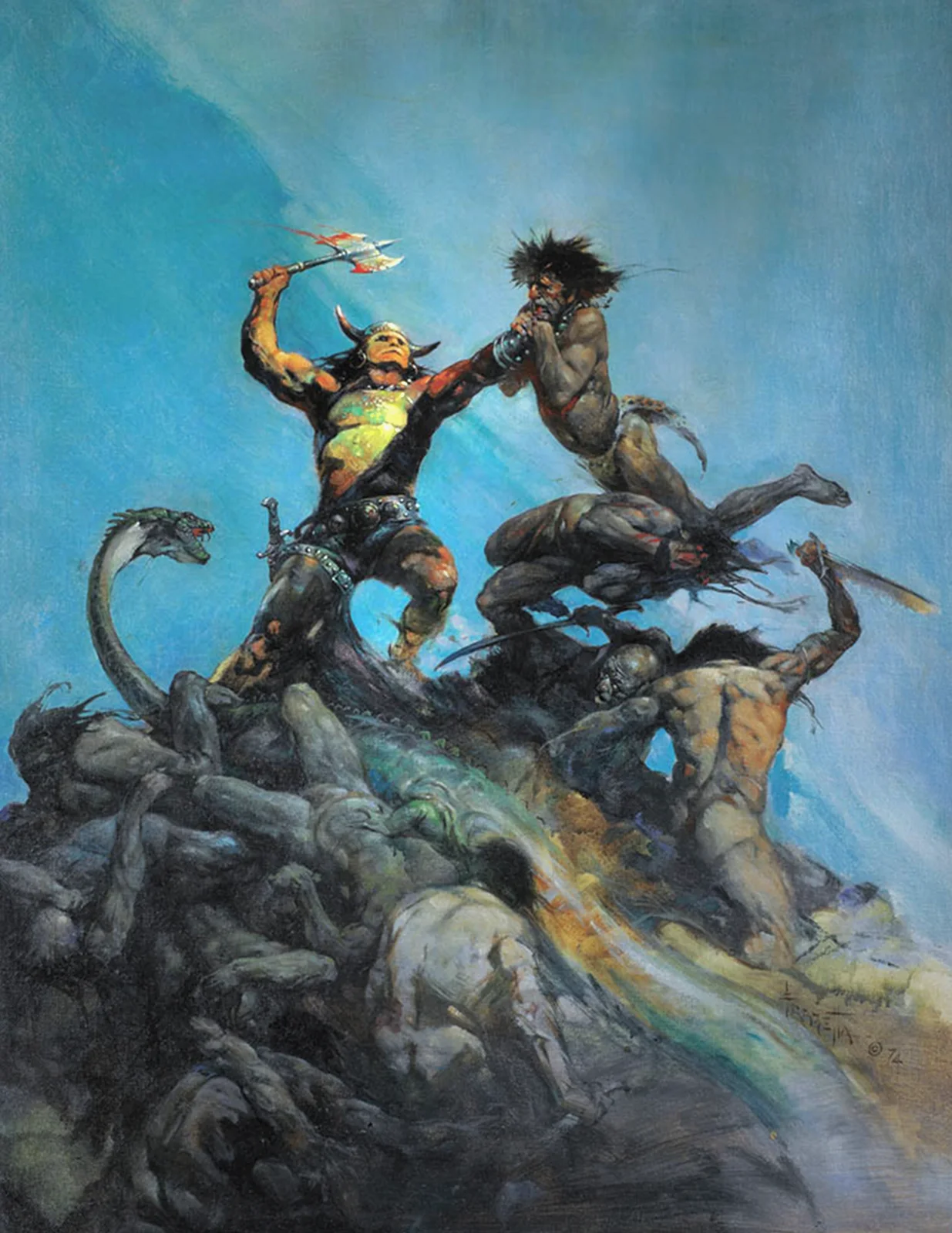 Indomitable — Frank Frazetta