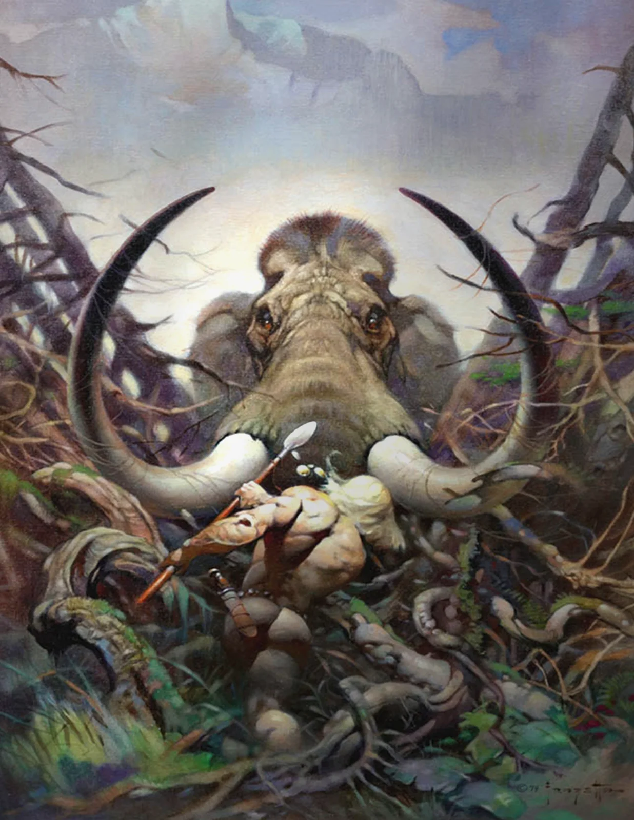 The Mammoth — Frank Frazetta