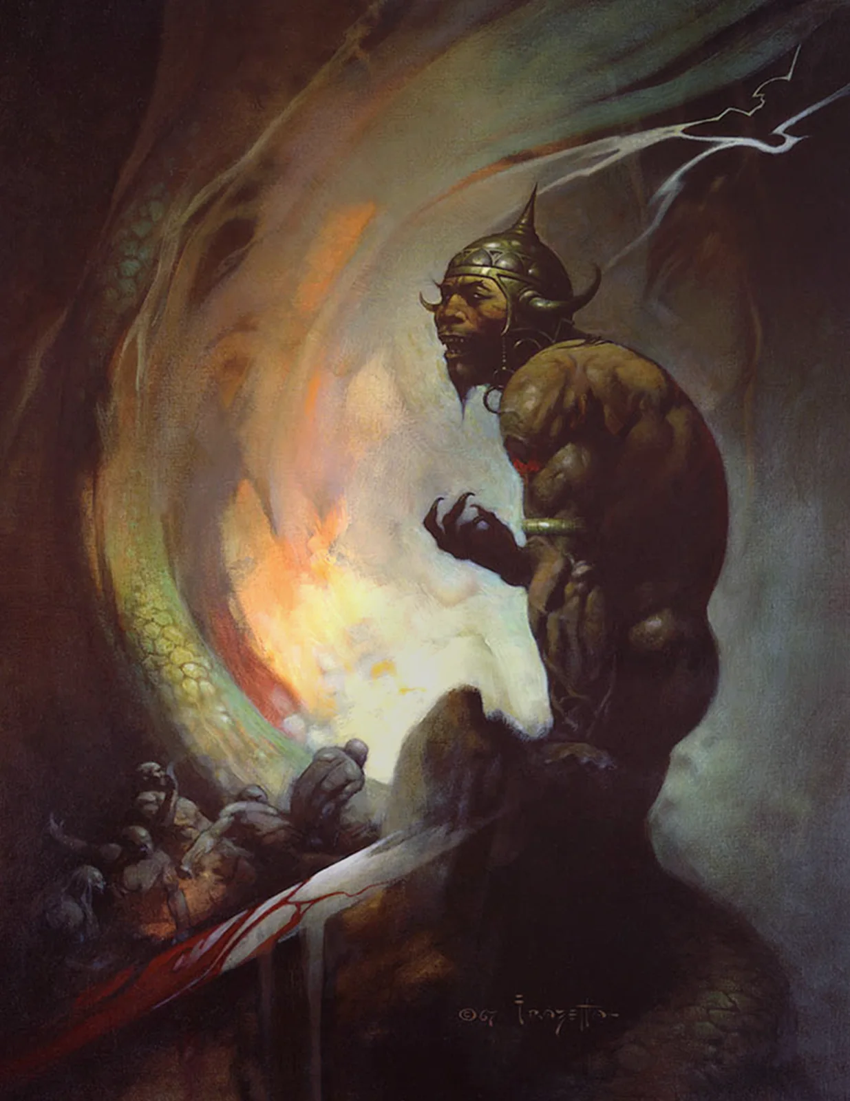 Mongol Tyrant — Frank Frazetta
