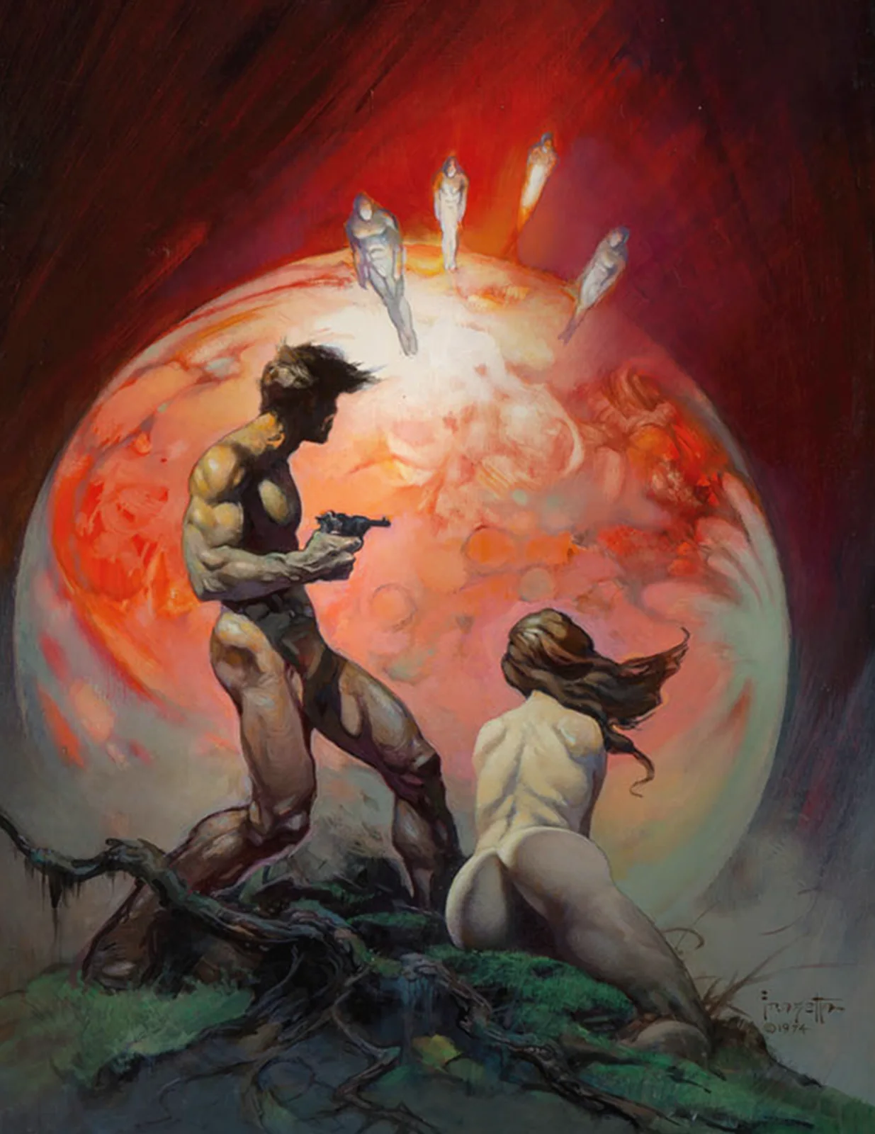 Red Planet — Frank Frazetta