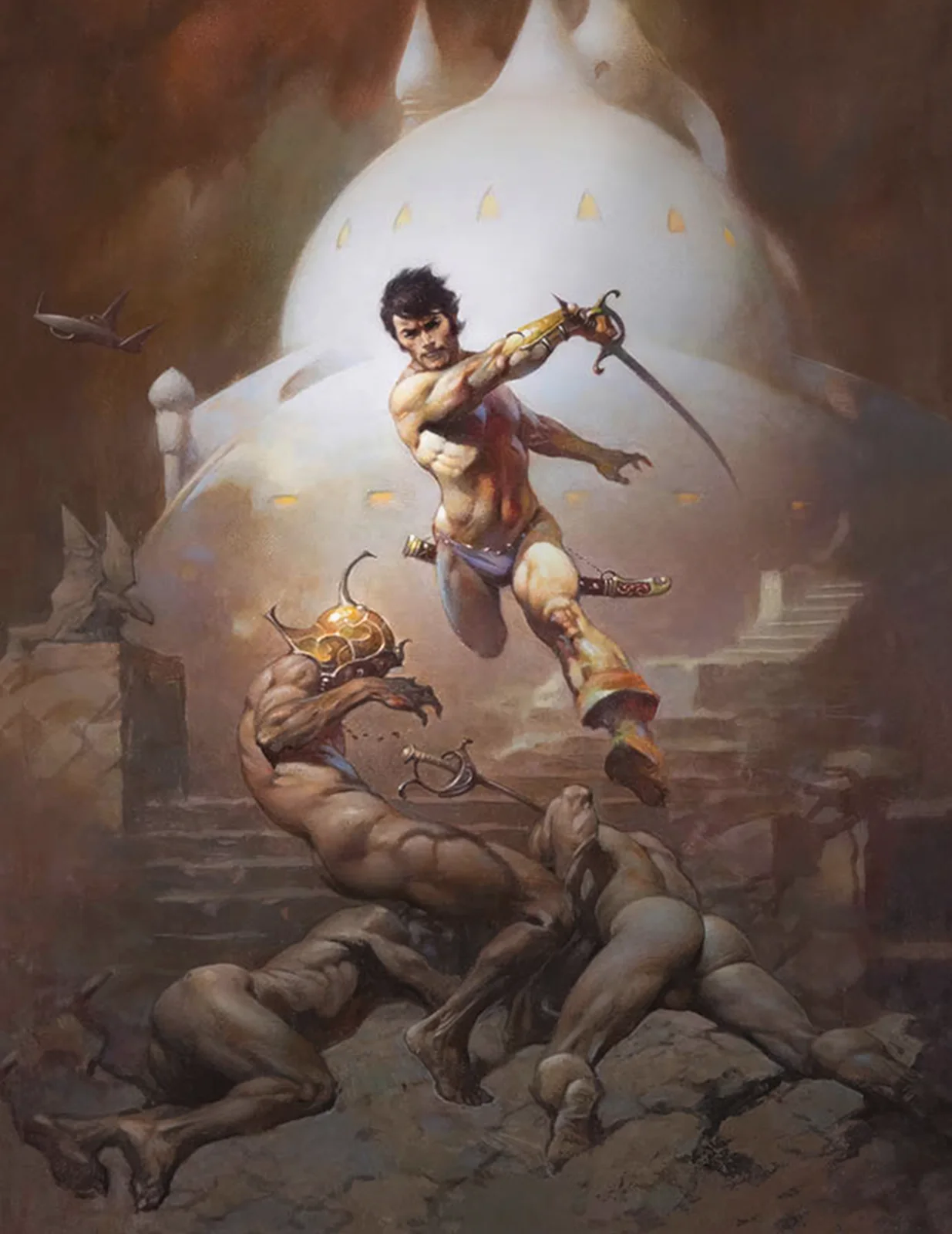 Swords of Mars — Frank Frazetta