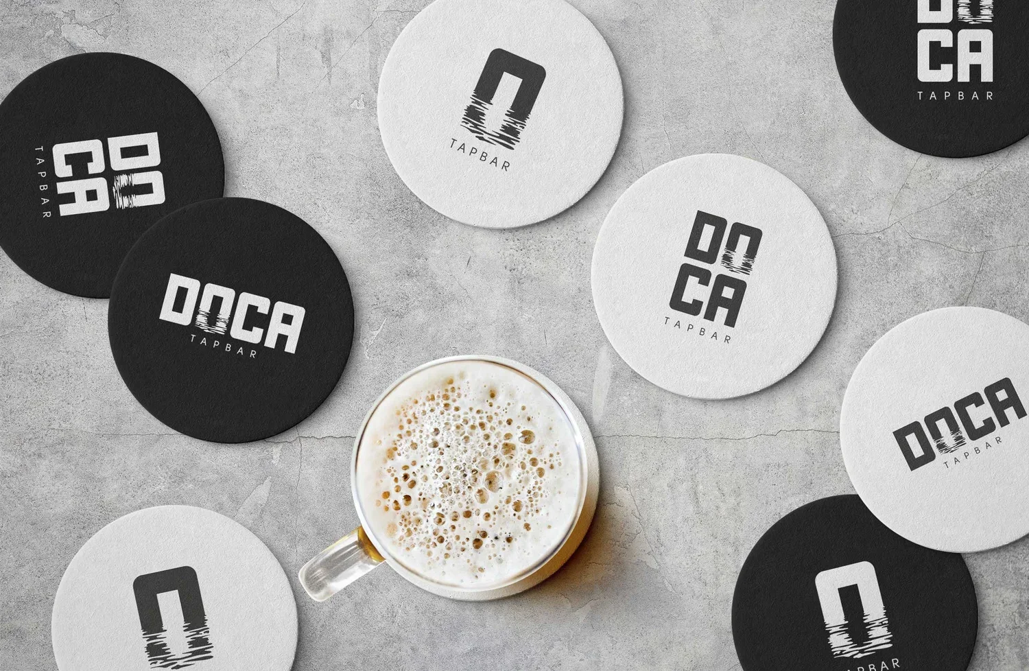 Doca Tapbar, sous-bocks — Felipe Holman