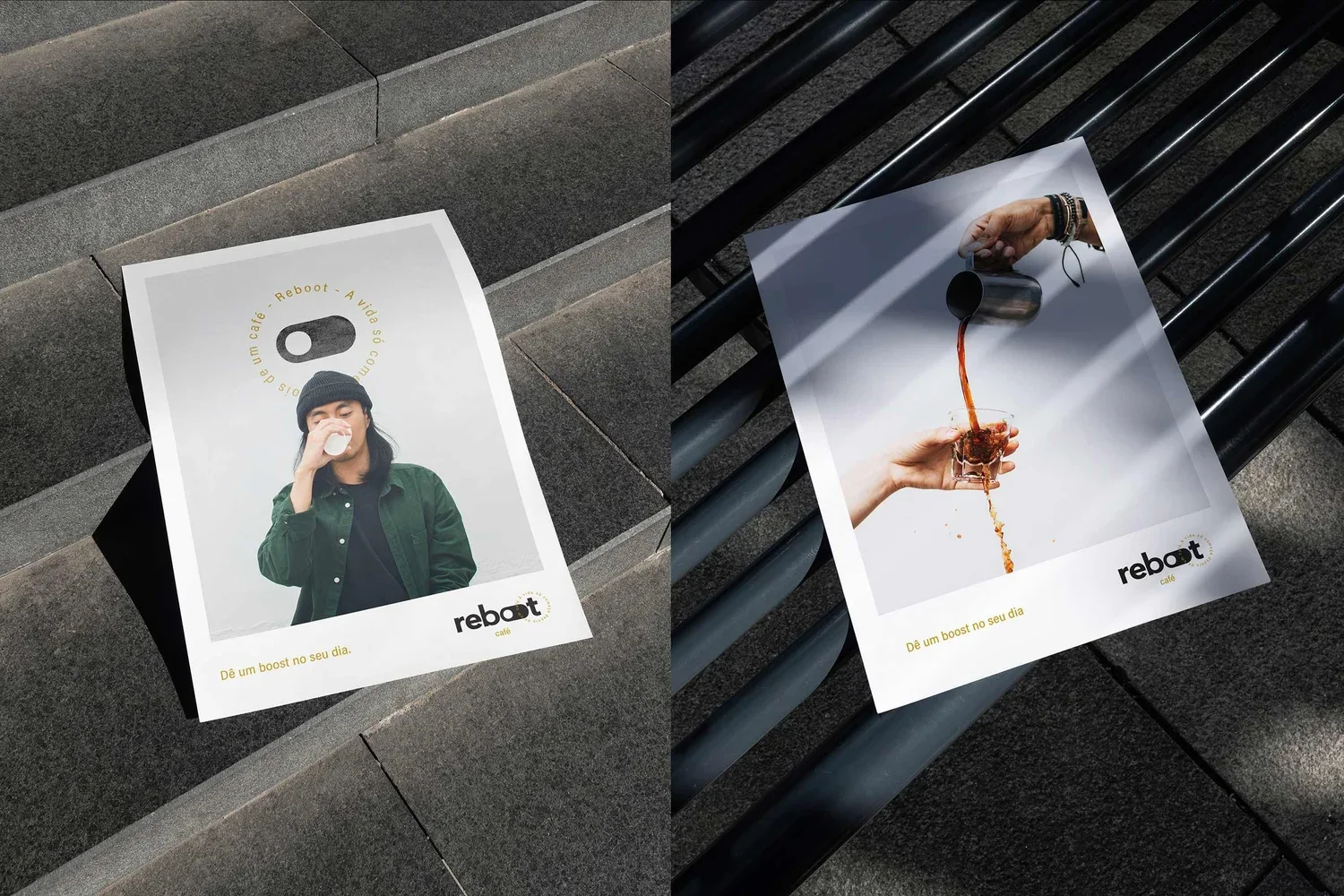Reboot Café, affiches — Felipe Holman