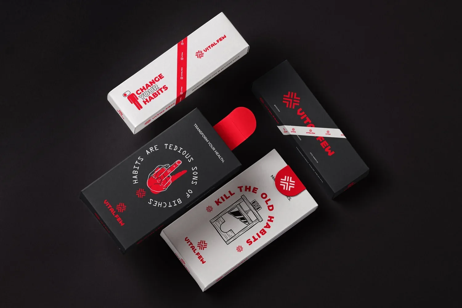 Vital Few, packaging — Felipe Holman