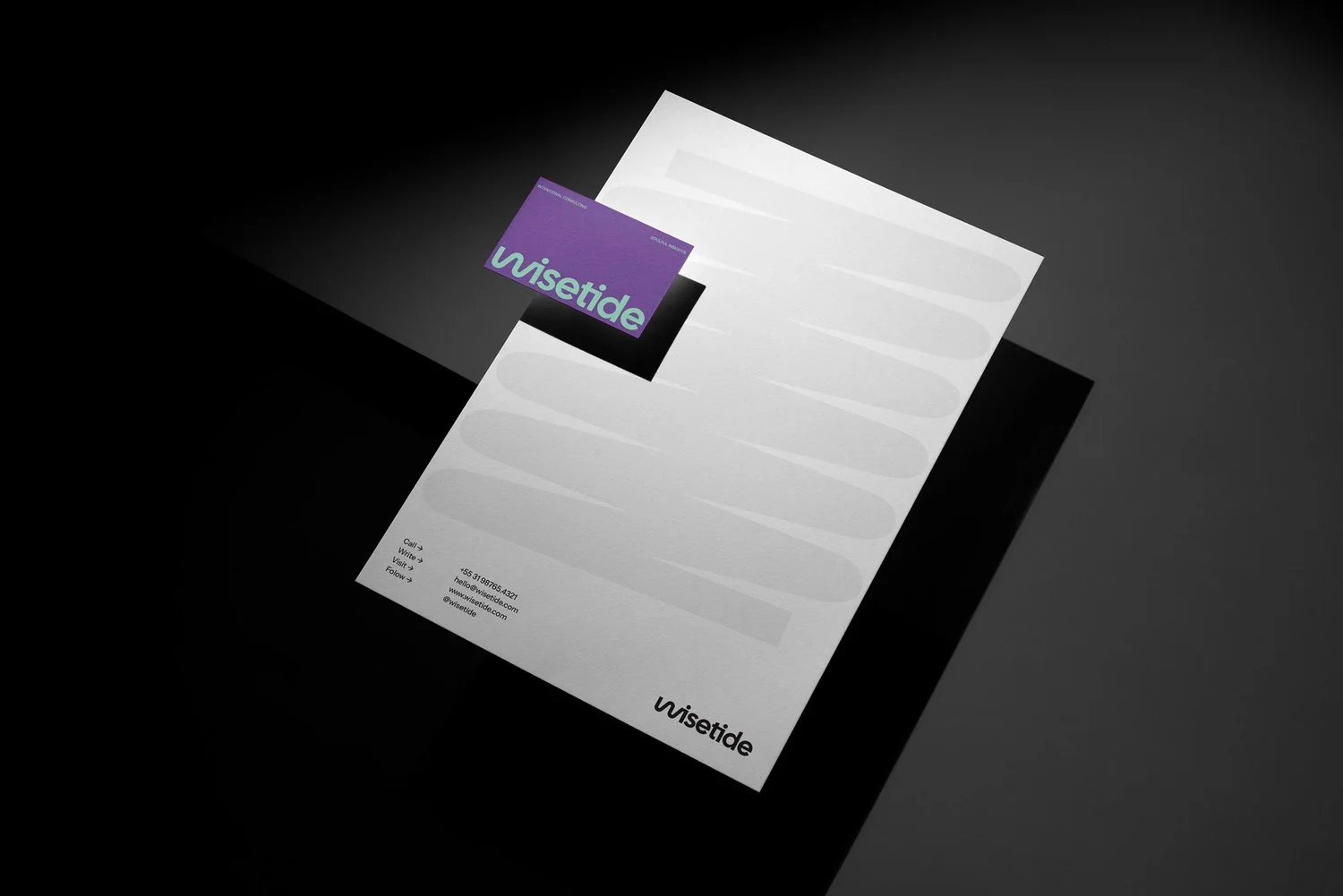 Wisetide, papeterie — Felipe Holman