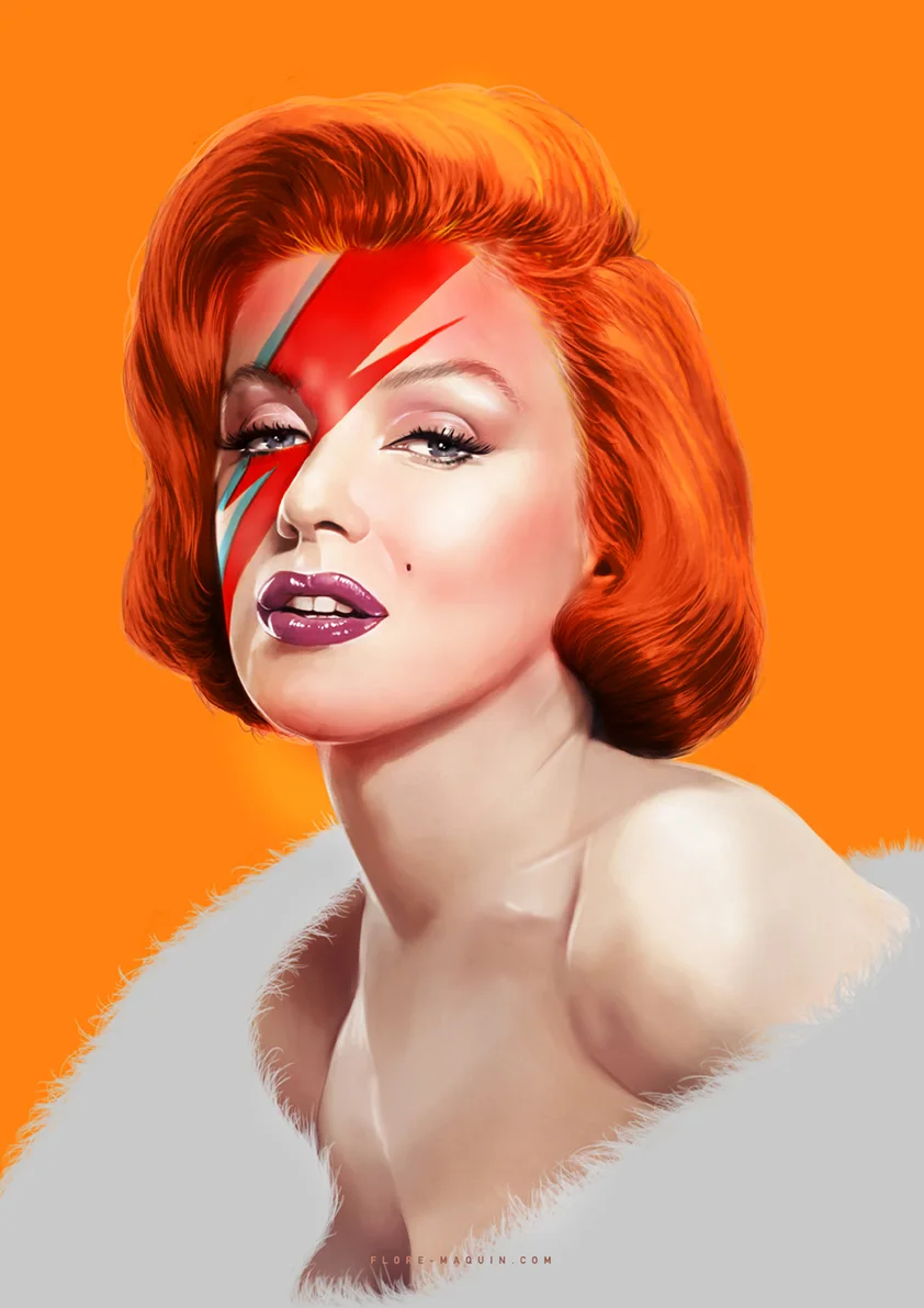 Marilyn Bowie — Flore Maquin