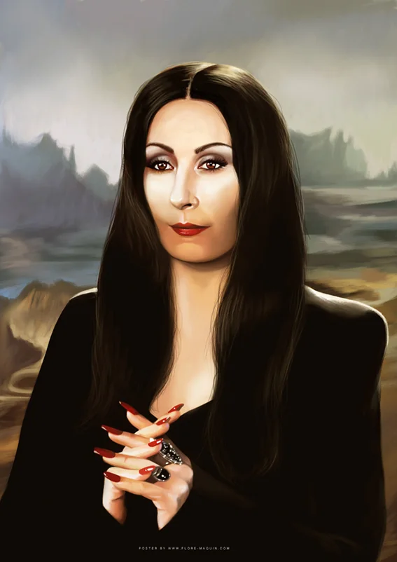 Morticia Addams — Flore Maquin