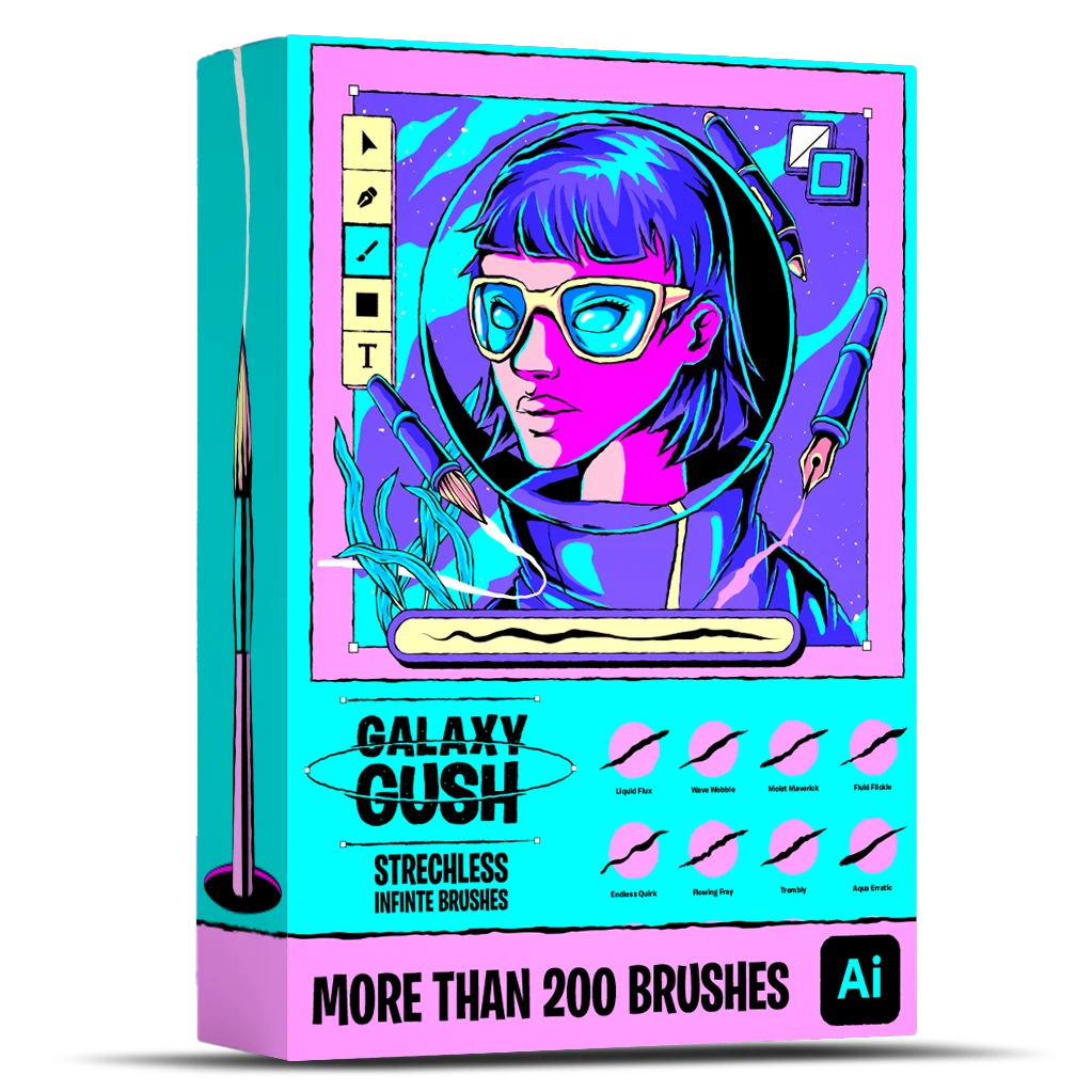 Galaxy Gush Brushes — Fernando Nunes