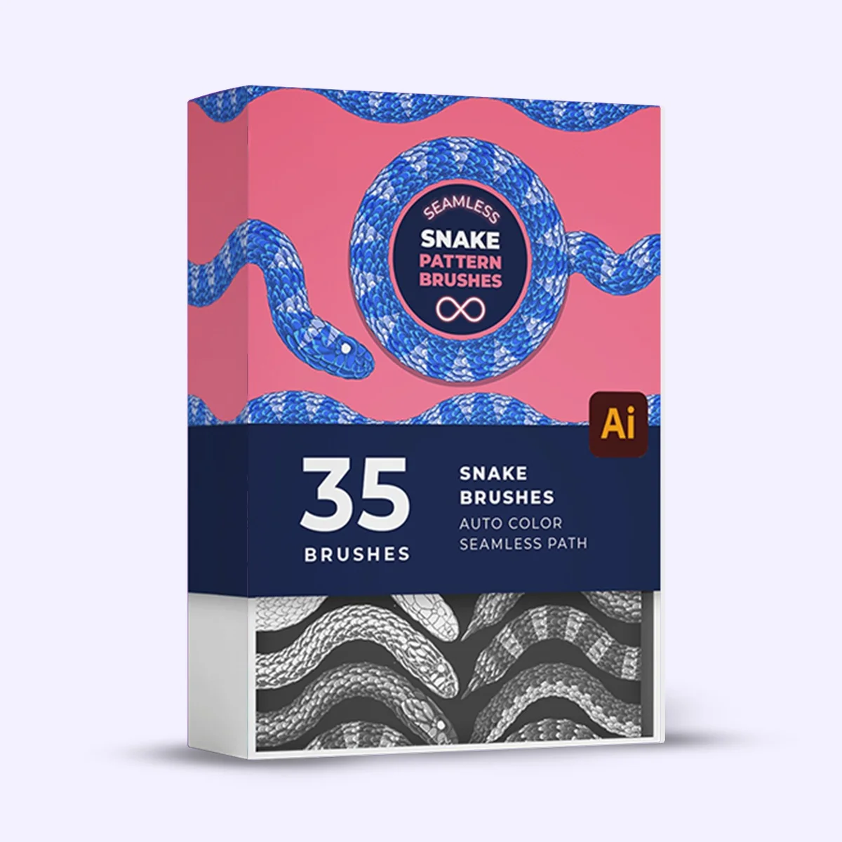 Seamless Snake Brushes — Fernando Nunes