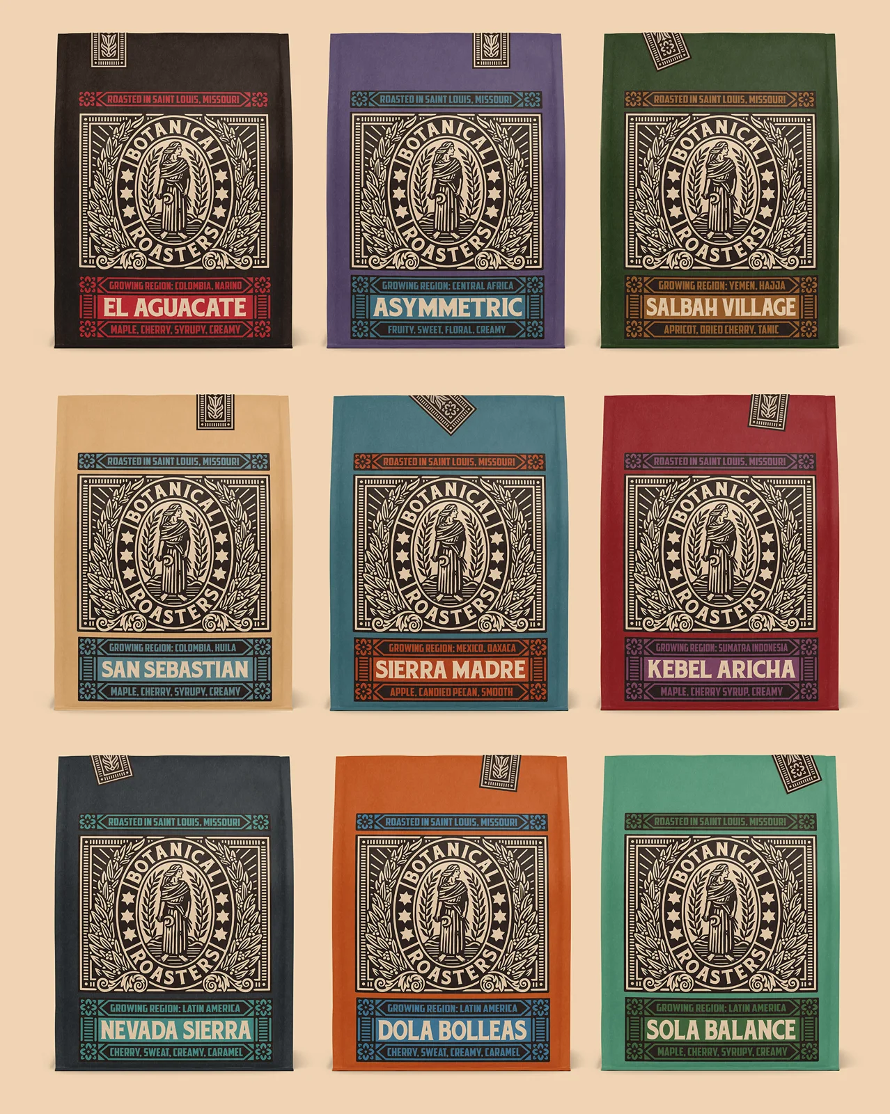 Botanical Roasters, sachets — Florian Schommer