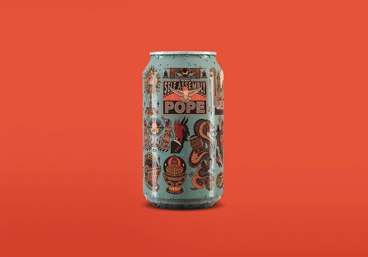 BrewDog, Self Assembly Pope — Florian Schommer