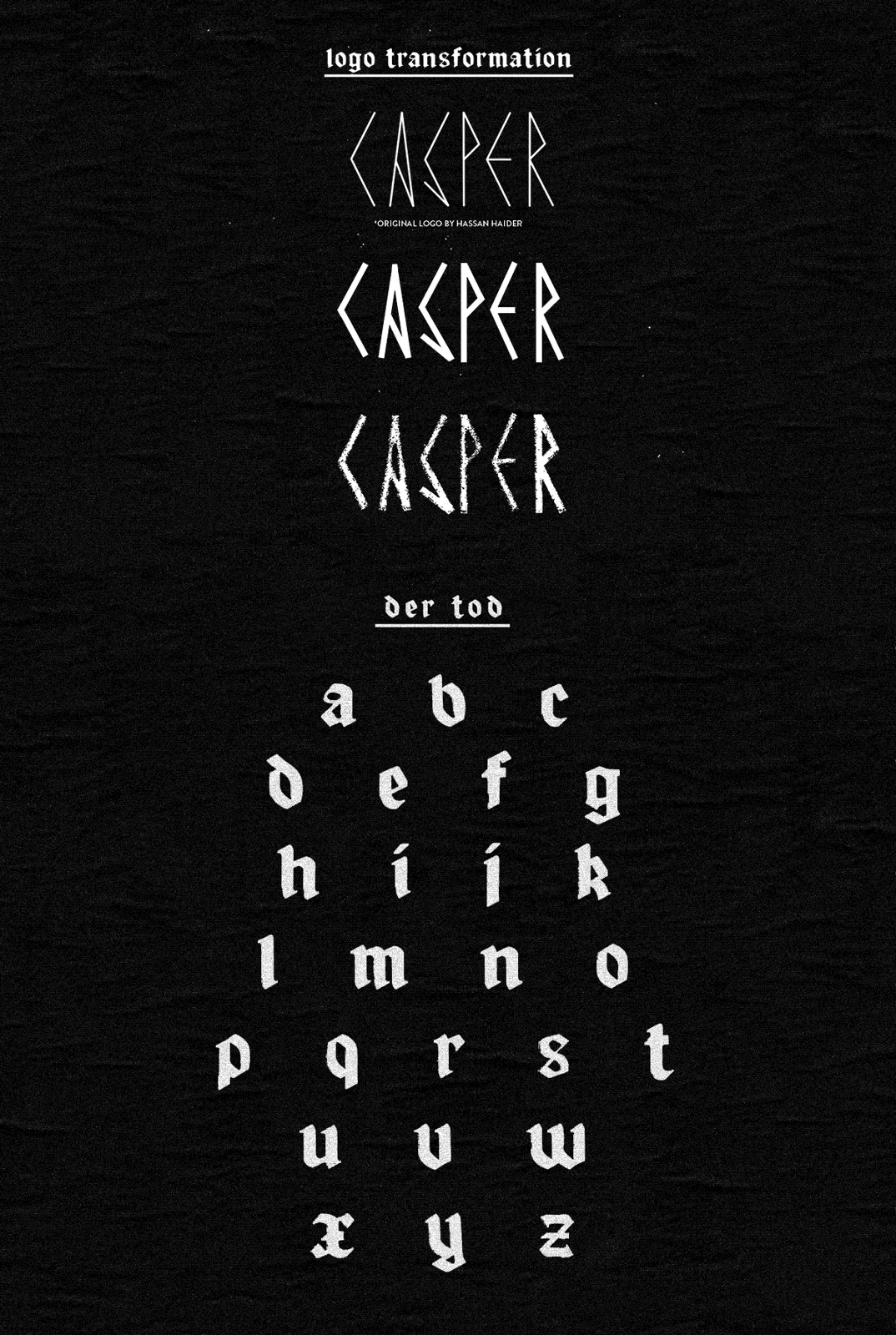 Casper, alphabet — Florian Schommer