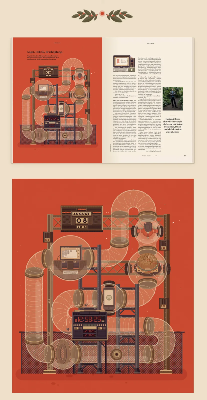Die Diktatur der Zeit, pages — Florian Schommer