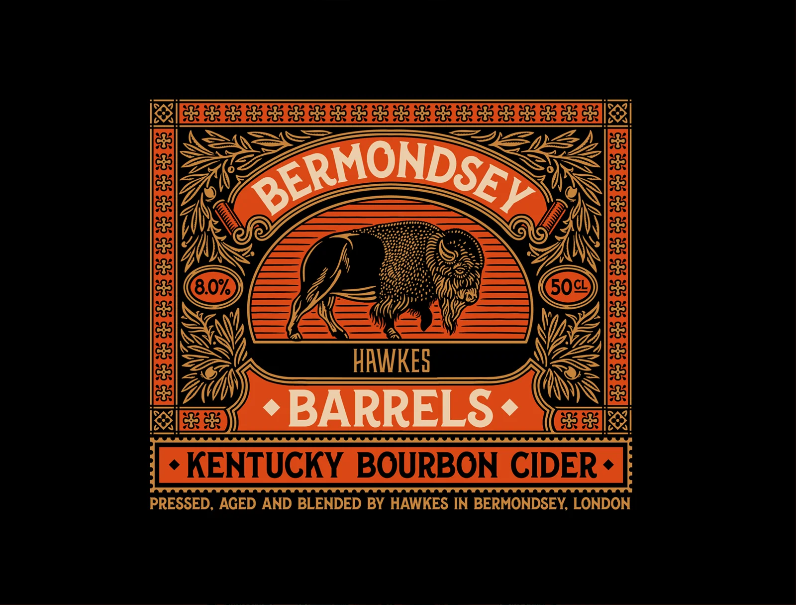 Hawkes Cider, Kentucky Bourbon Cider — Florian Schommer