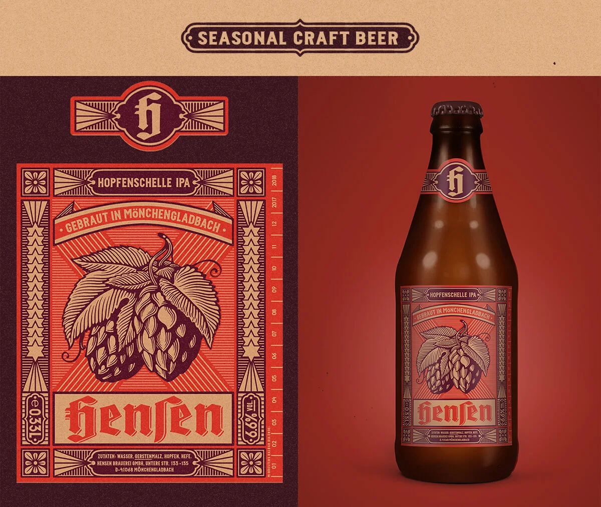 Brauerei Hensen, bière de saison — Florian Schommer