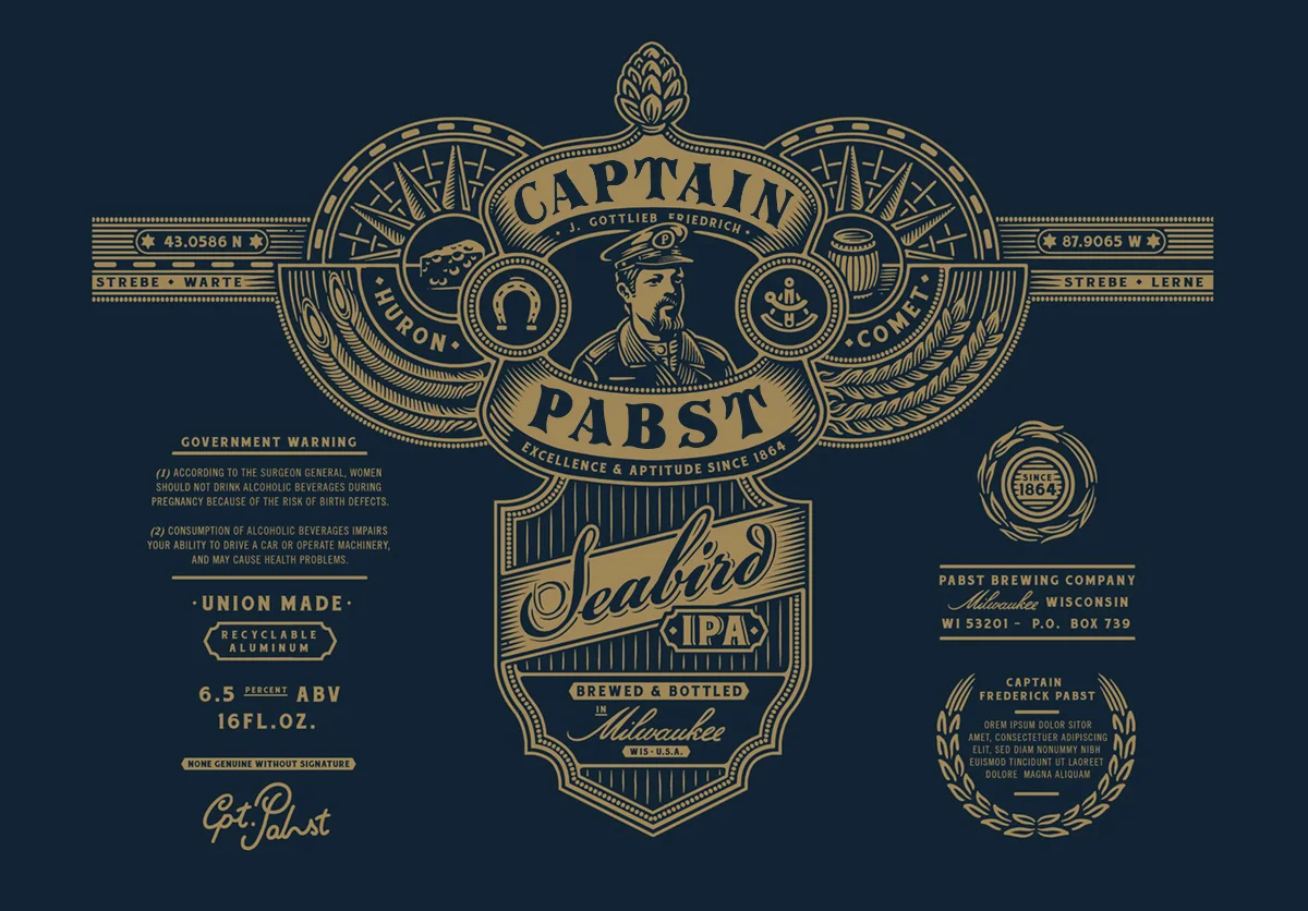Pabst Blue Ribbon, Captain Pabst — Florian Schommer