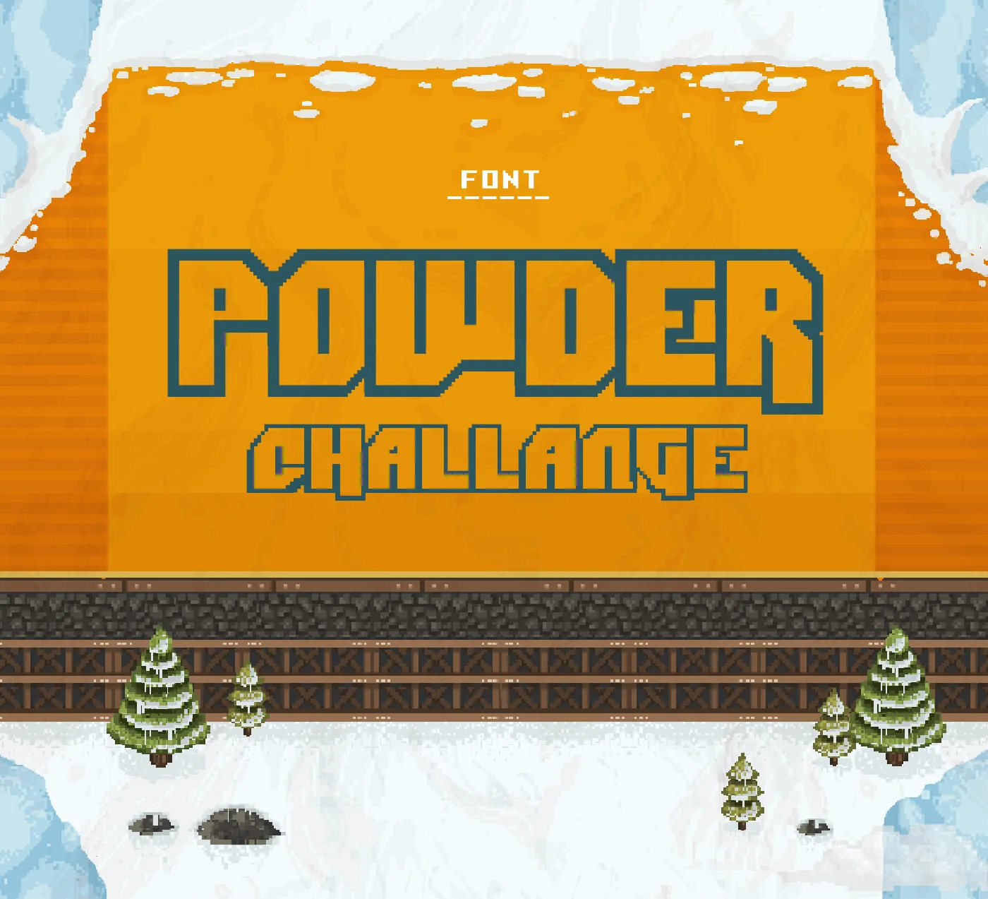 Swatch Powder Challenge, la piste — Florian Schommer