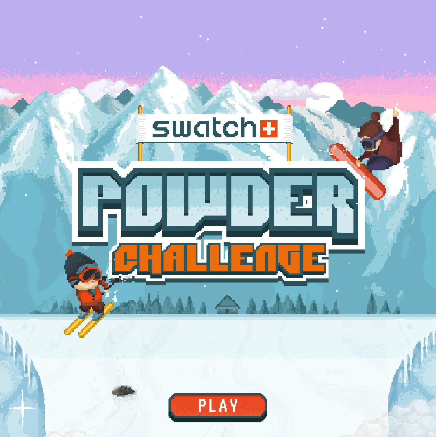 Swatch Powder Challenge, écran titre — Florian Schommer