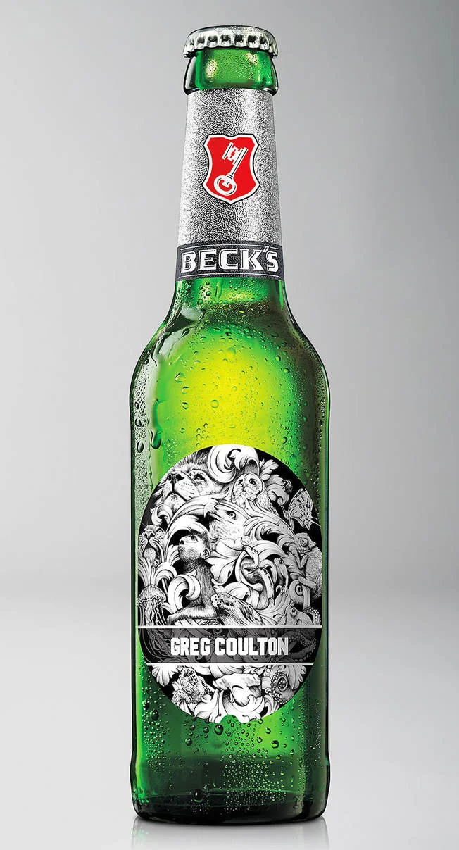 Beck’s Art Label — Greg Coulton