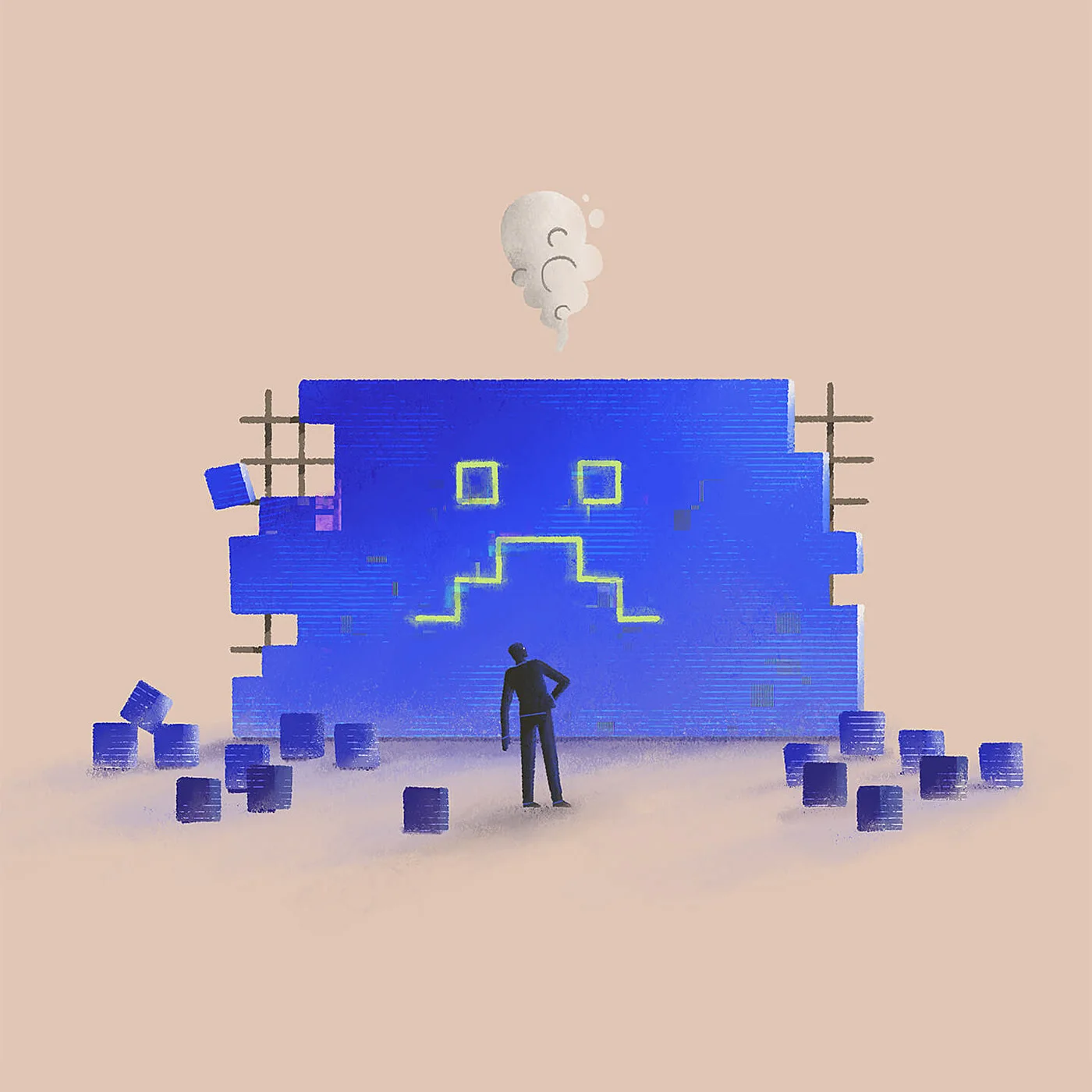 Illustration Backblaze — Greg Gunn