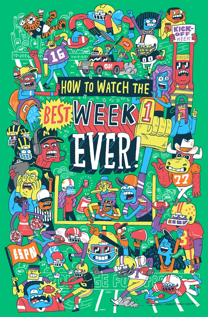 ESPN college football — Greg Kletsel