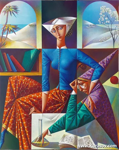 Portrait of the Alchemist’s Wife — Georgy Kurasov