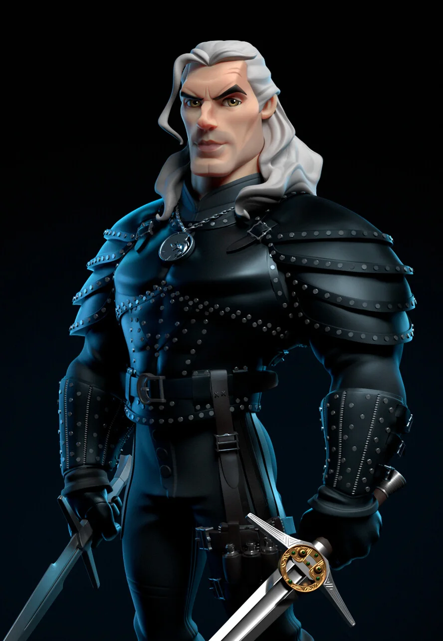 Statue de Geralt — Gabriel Soares