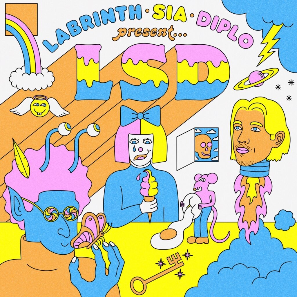 Pochette de Labrinth, Sia & Diplo Present… LSD — Labrinth