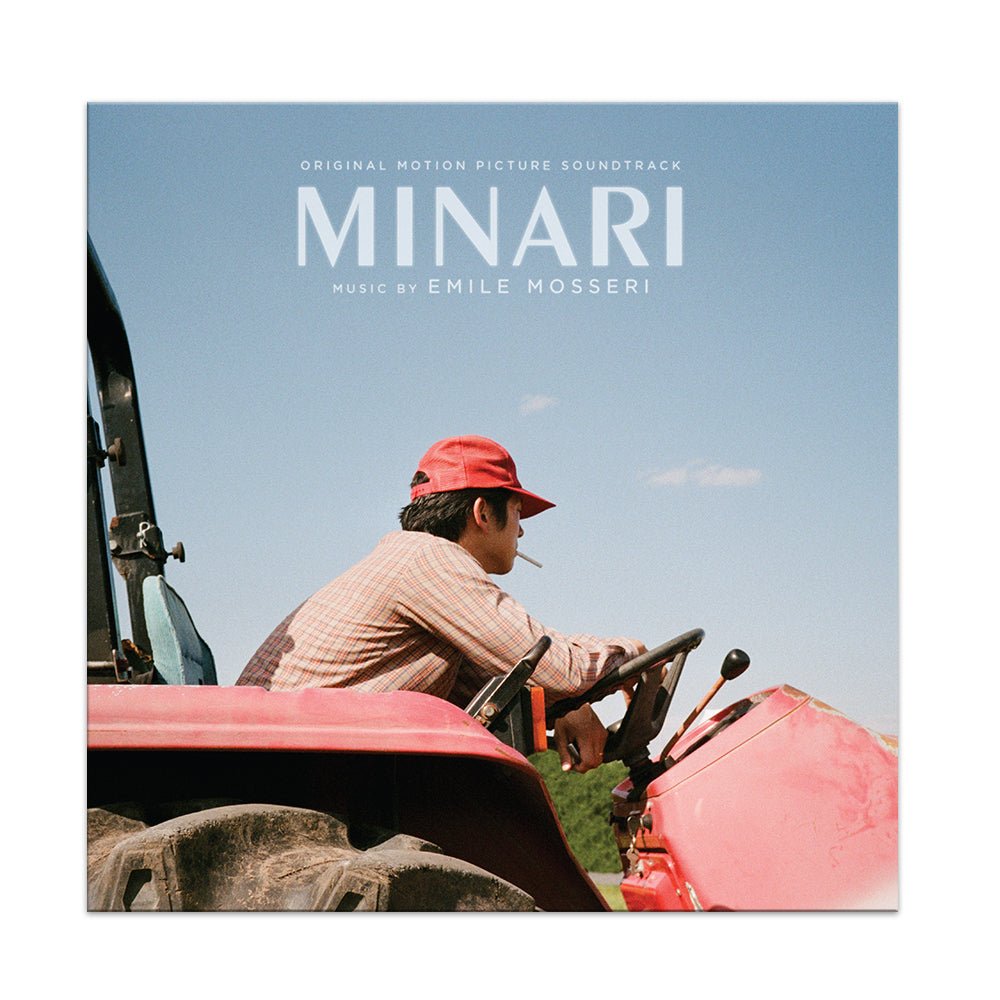 Vinyle Minari – recto de la pochette — Minari, bande originale d’Emile Mosseri