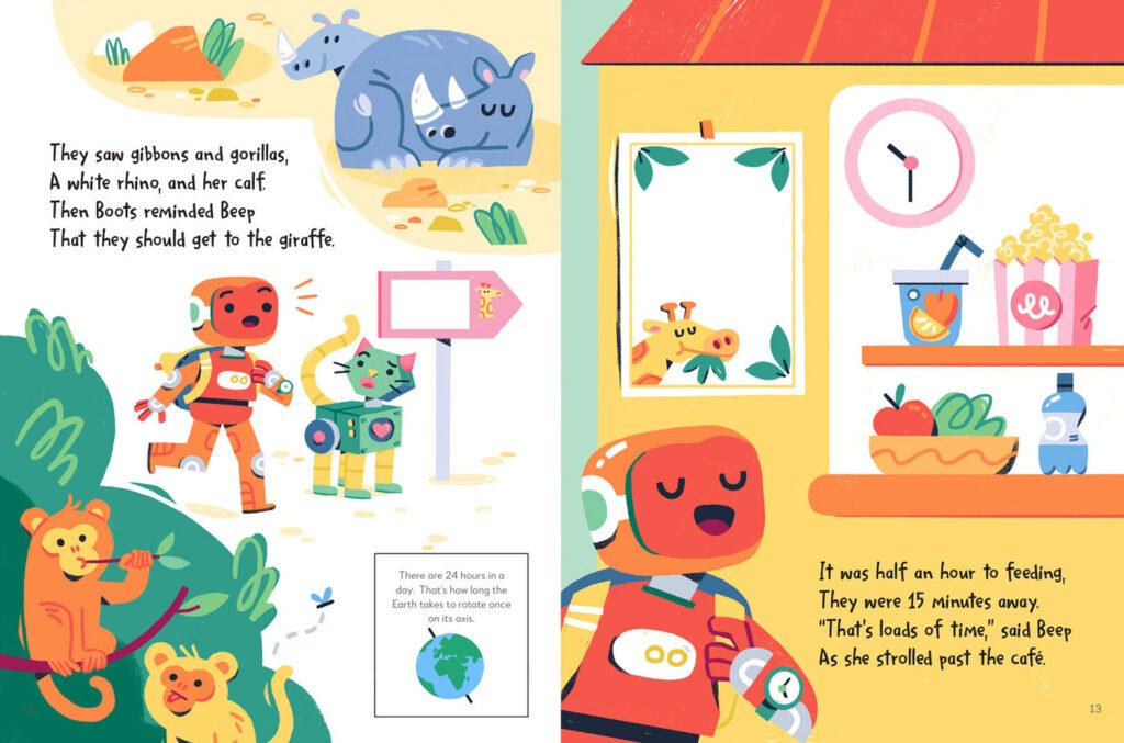 Beep et Boots au zoo — Susanna Rumiz