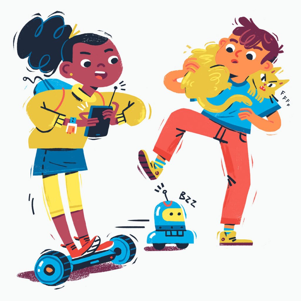 Enfants et robots — Susanna Rumiz