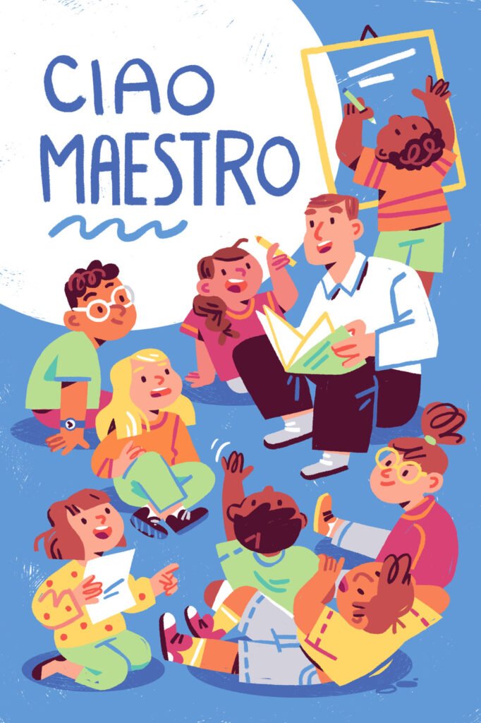 La couverture de Ciao, Maestro! — Susanna Rumiz