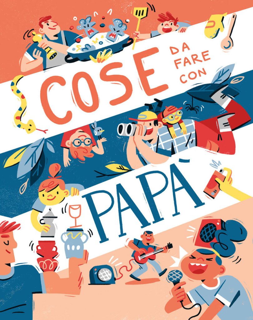 La couverture de Cose da fare con papà — Susanna Rumiz