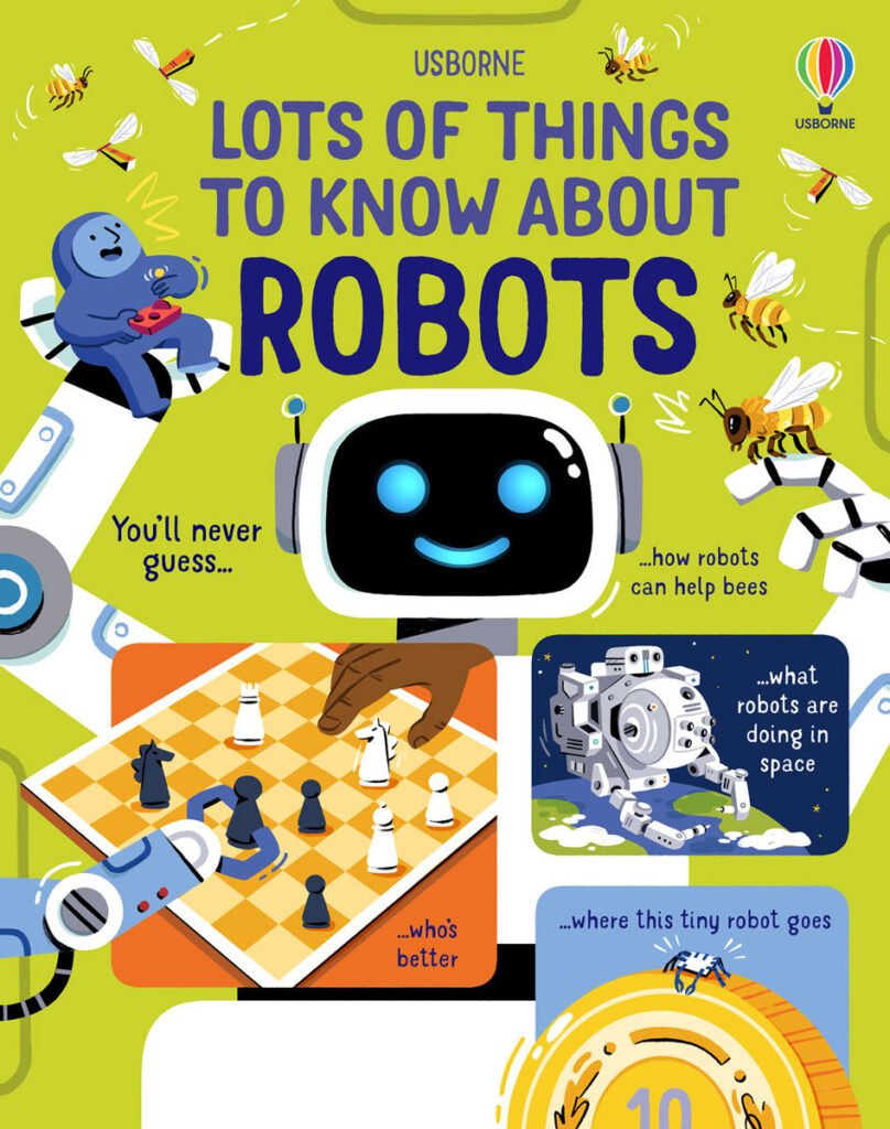 La couverture de Lots of Things to Know About Robots — Susanna Rumiz