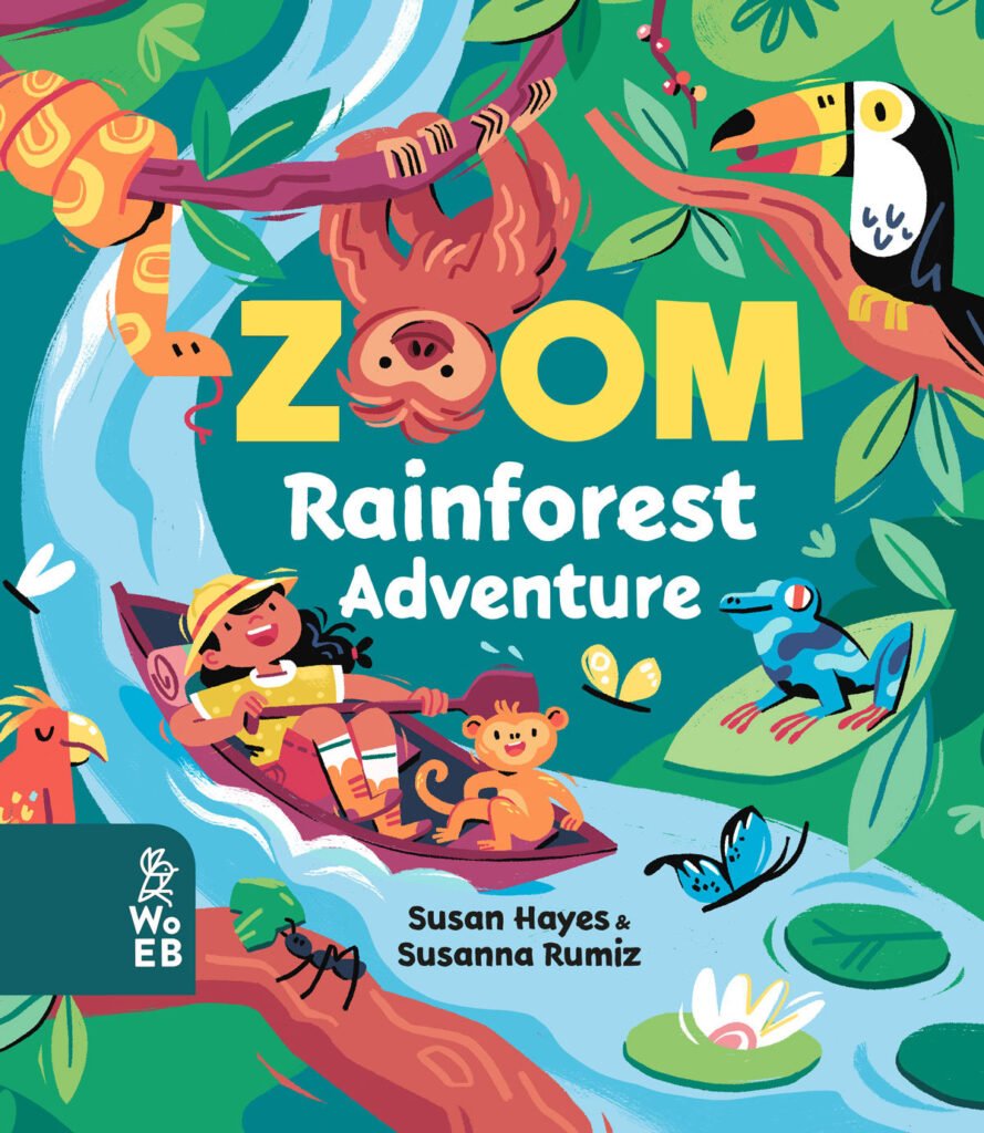 La couverture de Zoom Rainforest Adventure — Susanna Rumiz