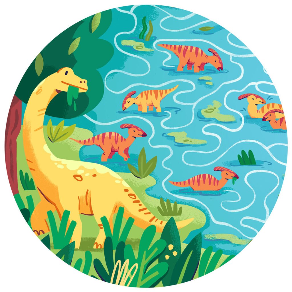 Le labyrinthe des dinosaures — Susanna Rumiz