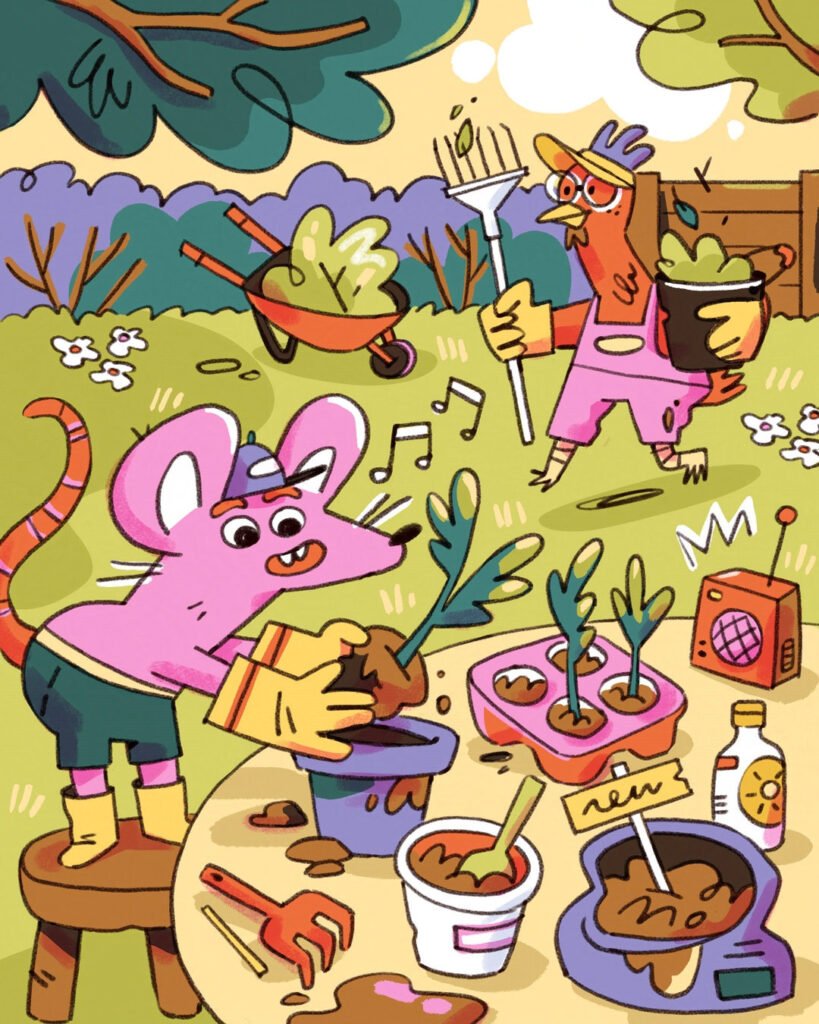 Les animaux jardiniers — Susanna Rumiz
