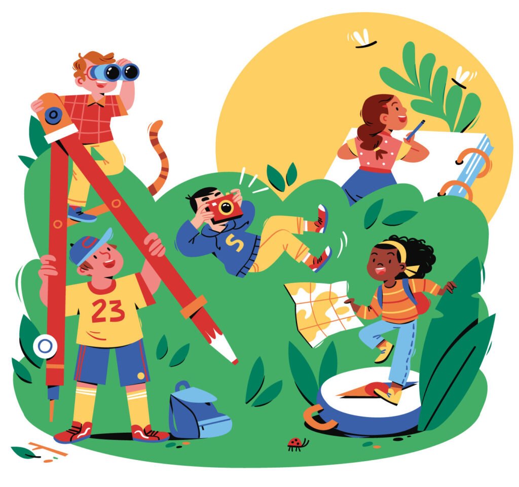 Les enfants explorateurs — Susanna Rumiz