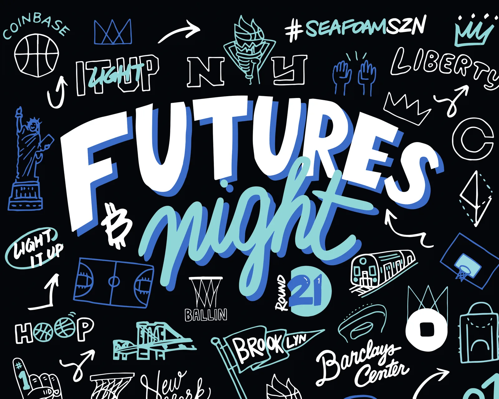 Futures Night, Coinbase × New York Liberty Futures Night, Coinbase × New York Liberty — Sophia Chang